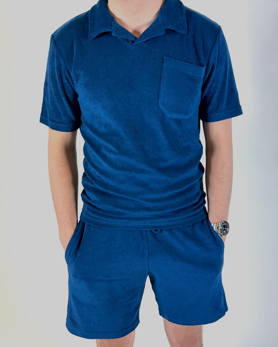 Terry set: Shorts + Polo